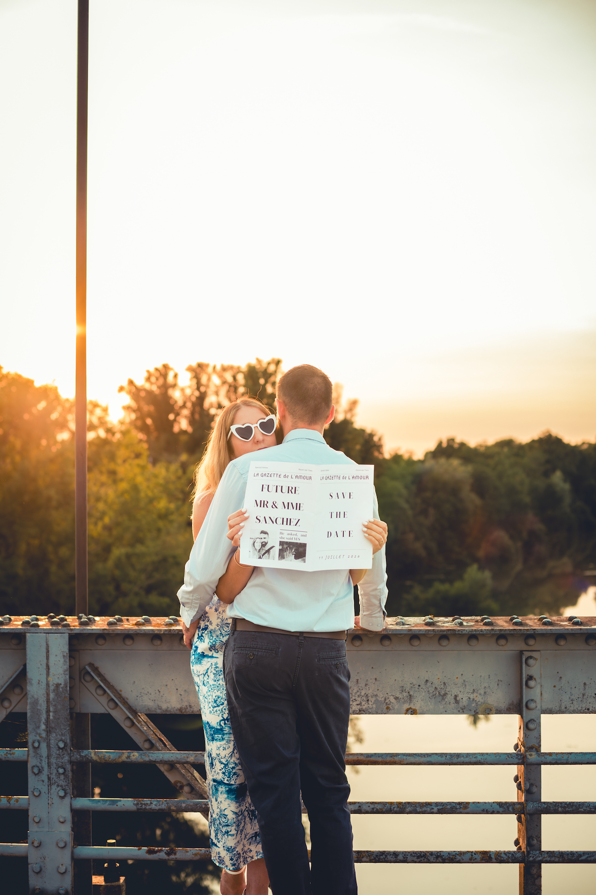 Save The Date sur le pont de Buzet