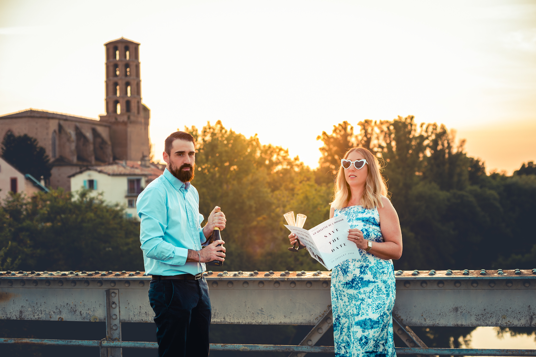 Save The Date sur le pont de Buzet