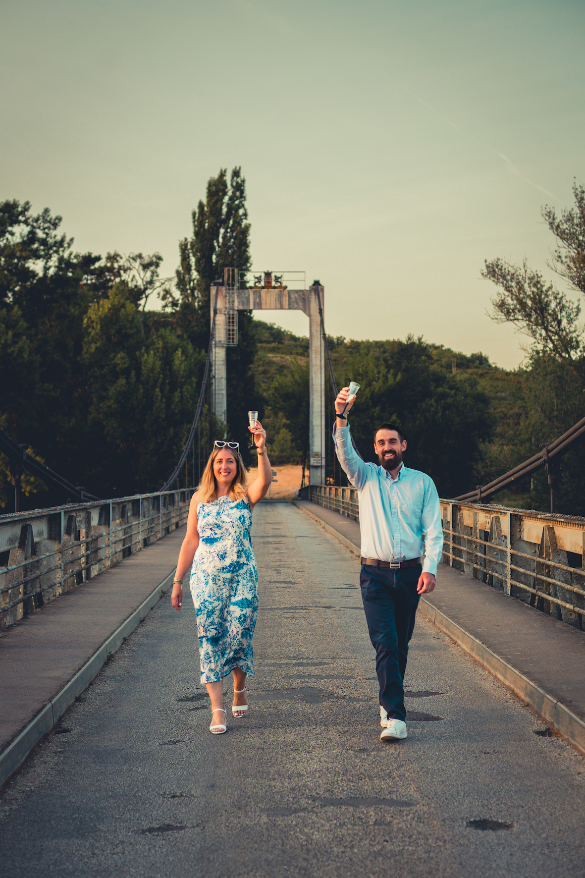 Save The Date sur le pont de Buzet