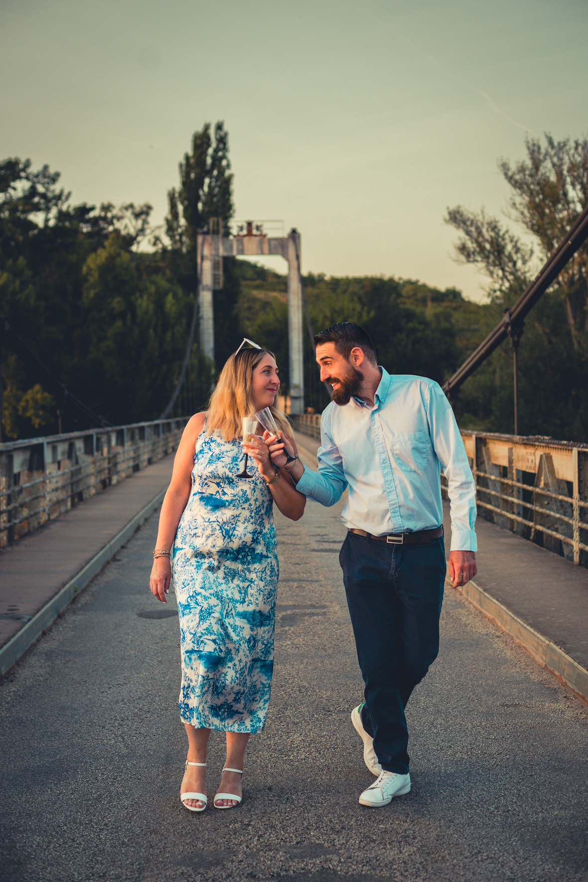 Save The Date sur le pont de Buzet