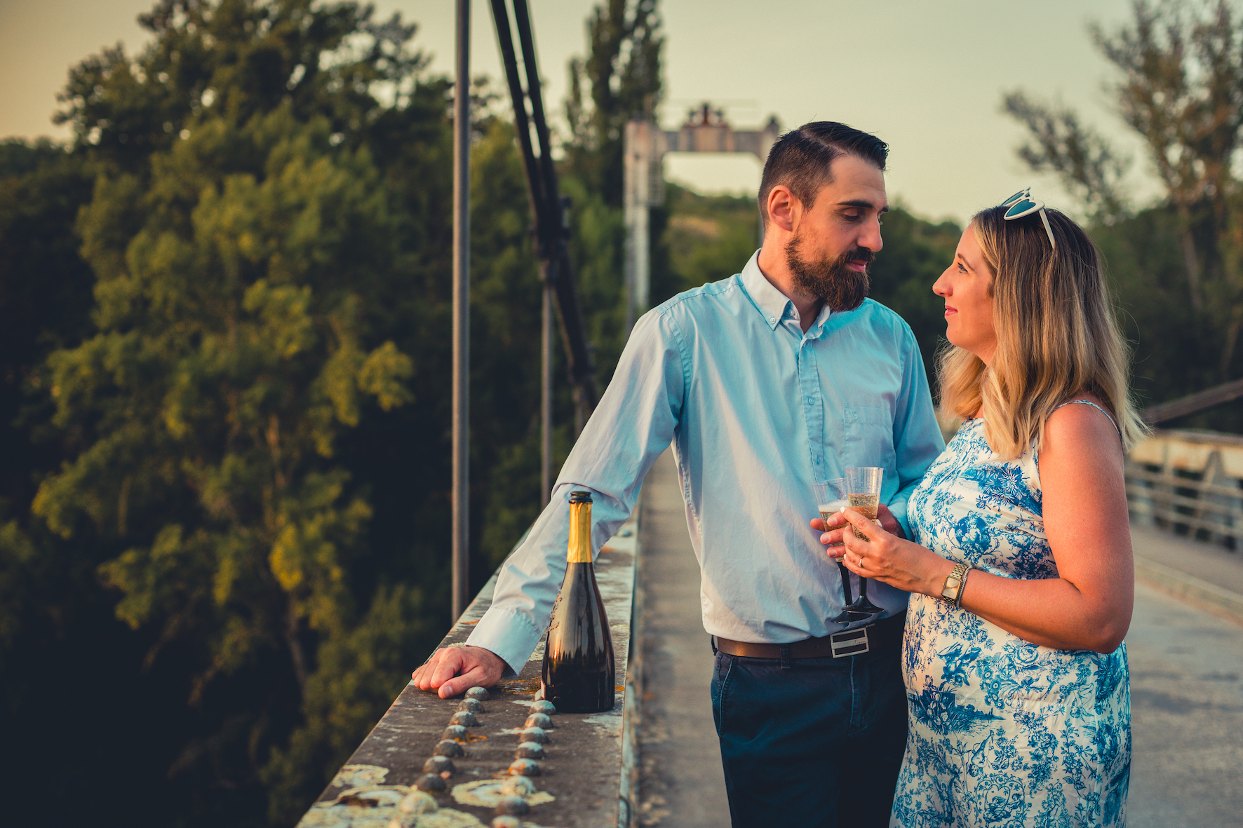 Save The Date sur le pont de Buzet