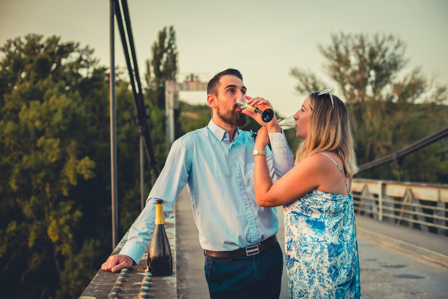 Save The Date sur le pont de Buzet