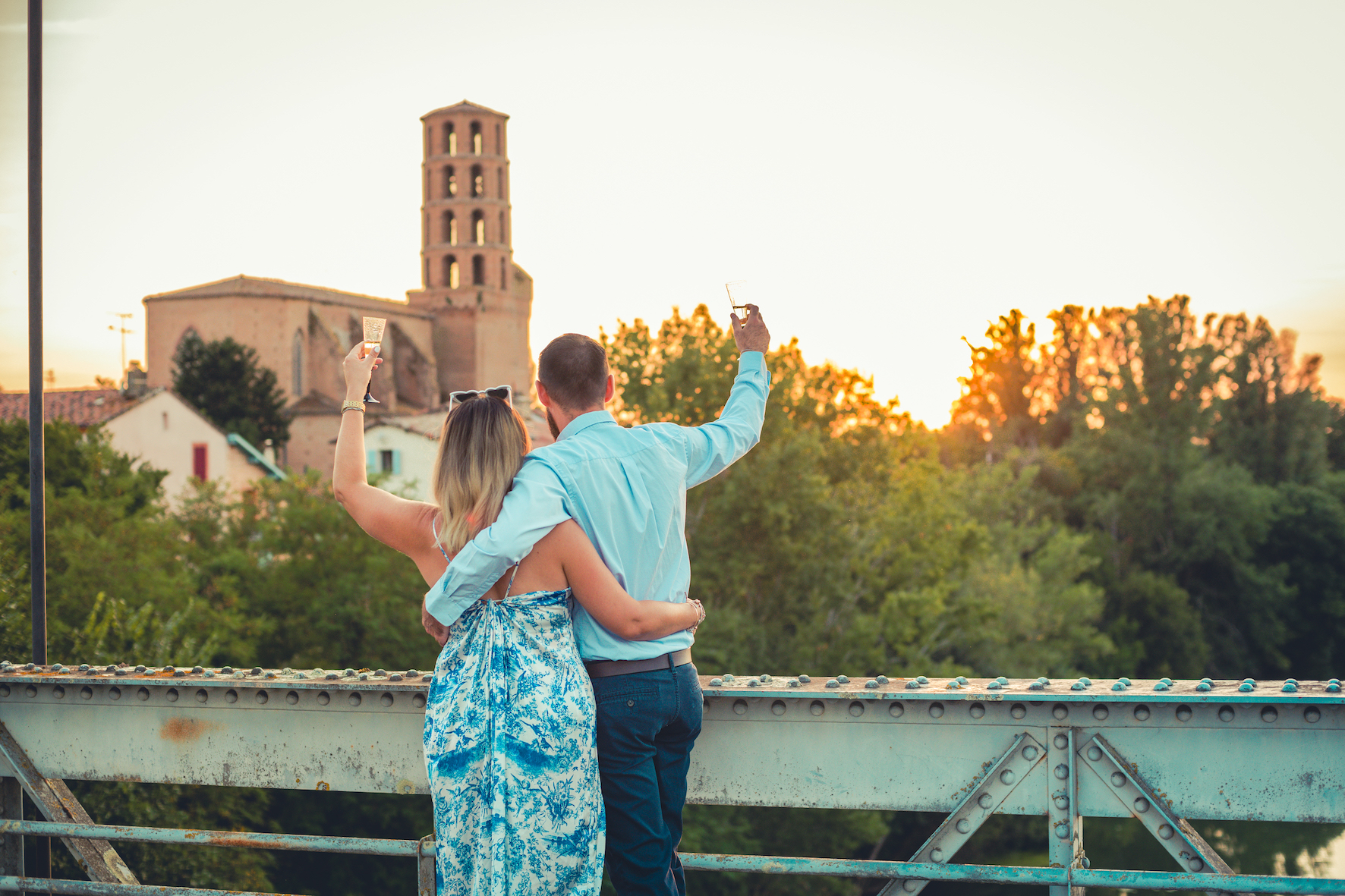 Save The Date sur le pont de Buzet
